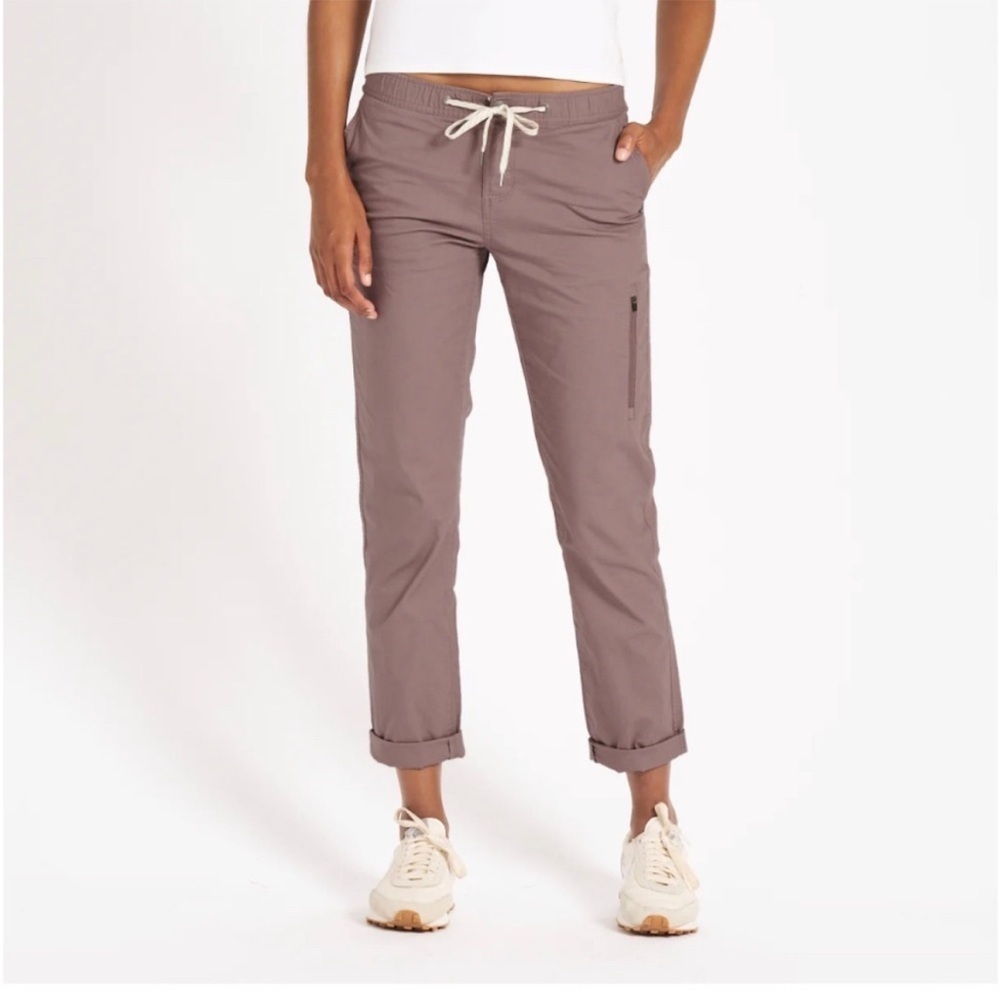 Vuori Women’s RipStop Pant Sz Large Gorp Scandi Girl Hiking Athleisure Everyday